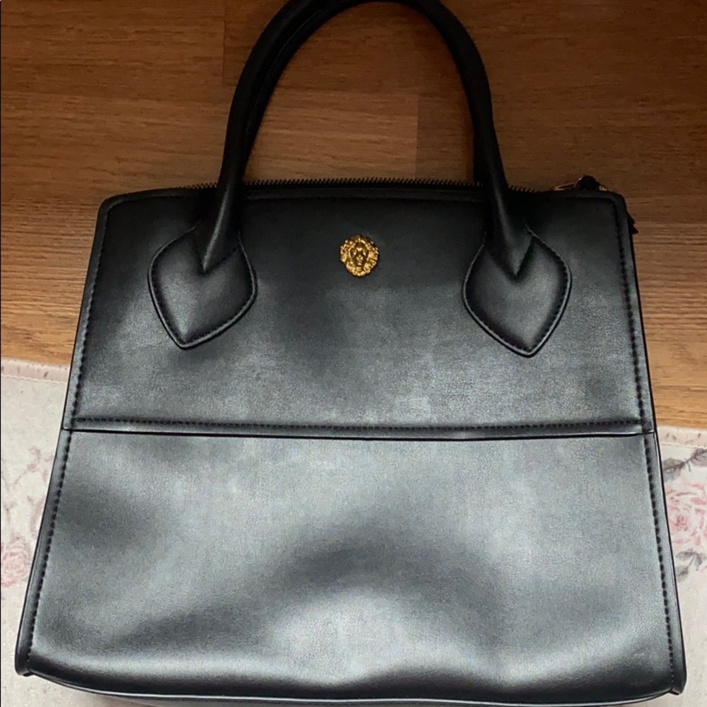 ann klein black purse - Picture 7 of 9